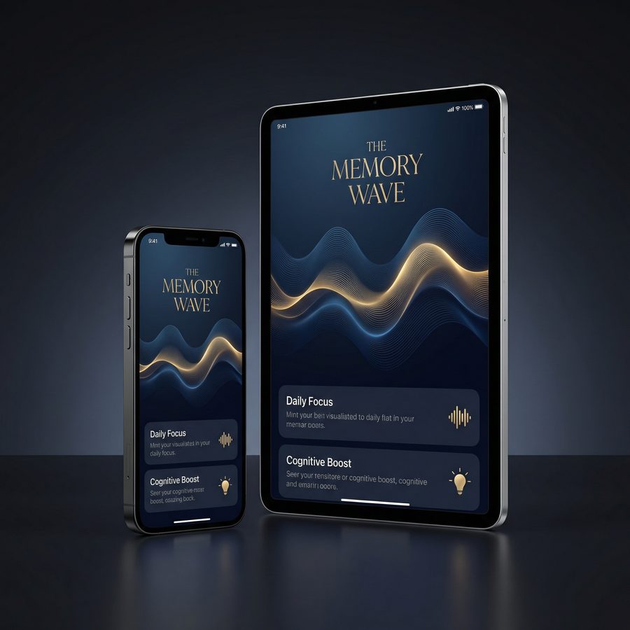 The Memory Wave digital product on smartphone and tablet